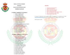 Cto. Pistola Standard Provincial