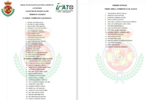 Cto.Delegacion Jaen PISTOLA DEPORTIVA    (22) AUTONOMICO
