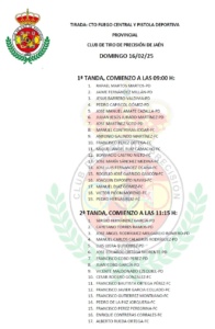 Cto. Fuego Central, Pistola Deportiva Provincial